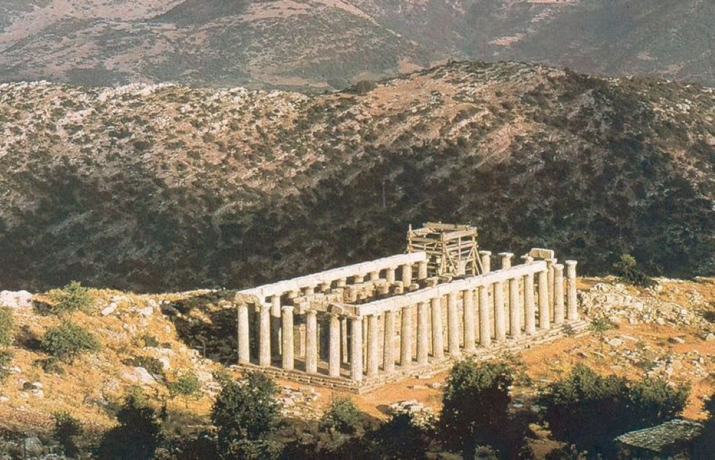 Temple of Apollo (before being covered)