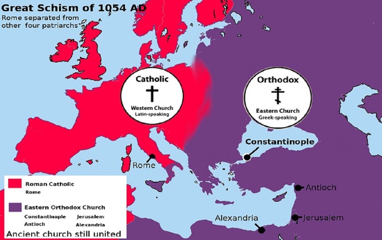 Το σχίσμα του 1054: Η διχοτόμηση του Χριστιανισμού | OffLine ...